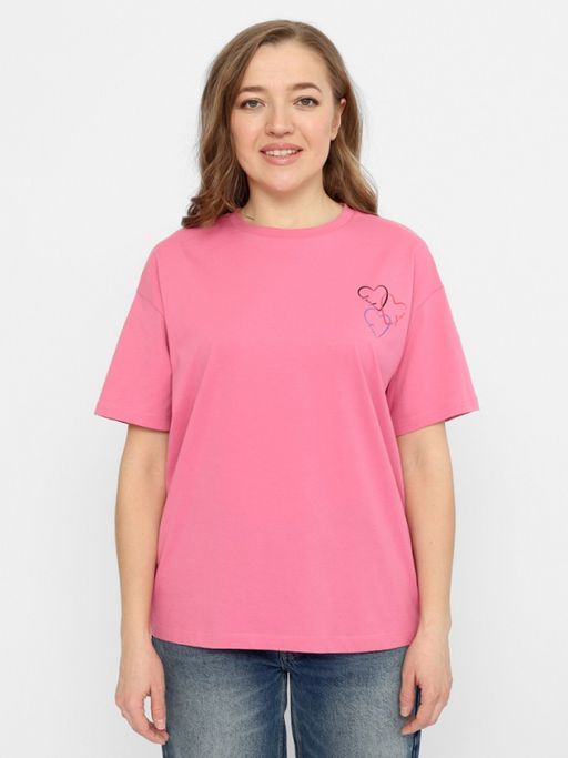 CRB wear/FSSW 60245-27 Футболка женская,розовый/Ex.Cherubino фото 4