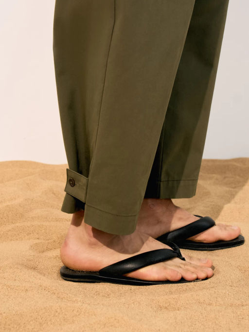 Брюки из хлопка широкого кроя ZR2605042115-13 / Zarina