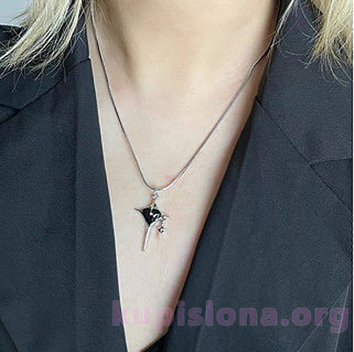 Подвеска на цепочке Dark cross - Купи слона фото 5