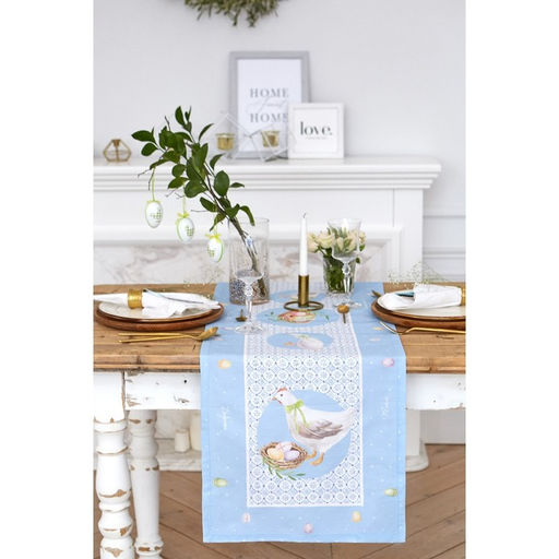 Дорожка на стол Пасхальные радости 40х146 см, 100% хл, саржа 190 гр/м2 - Этель фото 6
