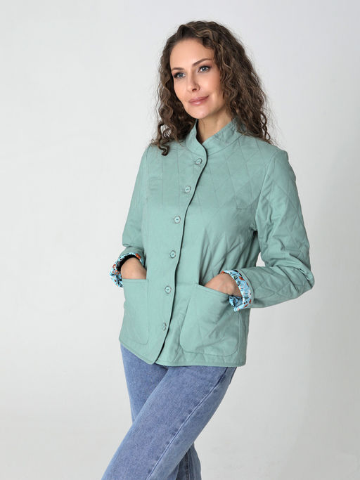 25229 Жакет ментоловый - Dizzyway фото 2