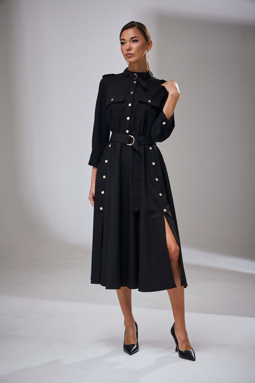 Платье Kaloris 2045W-Р черный  фото 8