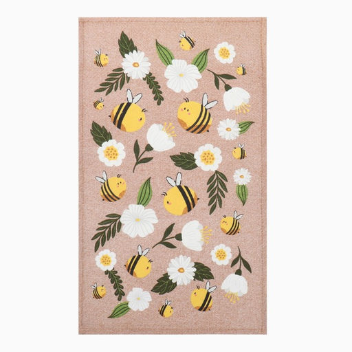 Полотенце кух. Доляна Bee 28х46 см, рогожка, 100% хл, 160г/м2  фото 3