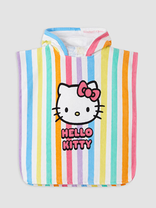Hello Kitty Bask?l? K?z ?ocuk Pan?o Havlu