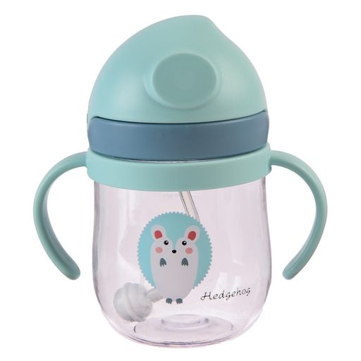 Поильник с силиконовой трубочкой, 250 мл., цвет МИКС - Крошка я фото 2