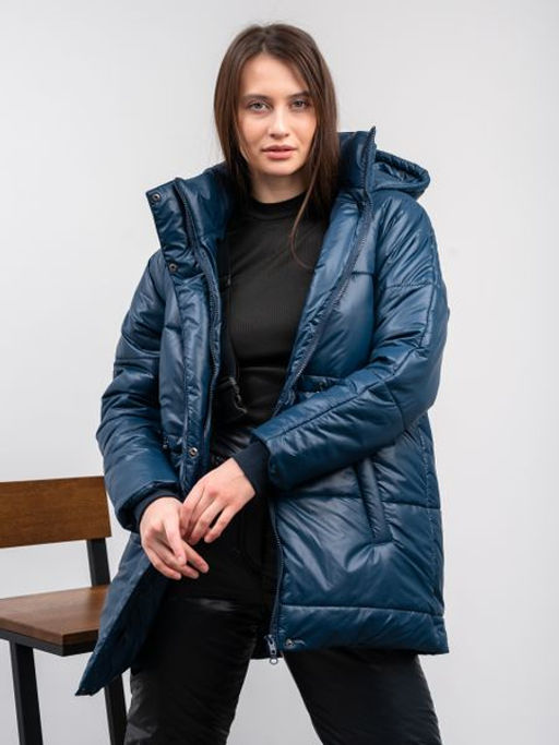 Костюм зимний, горнолыжный Арктика синий-черный - Yollochka фото 5