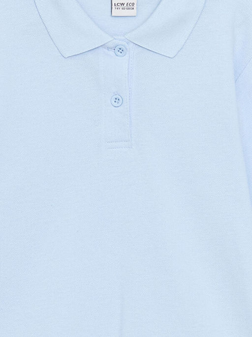 Polo Yaka Basic K?z ?ocuk Ti??rt - Waikiki фото 2