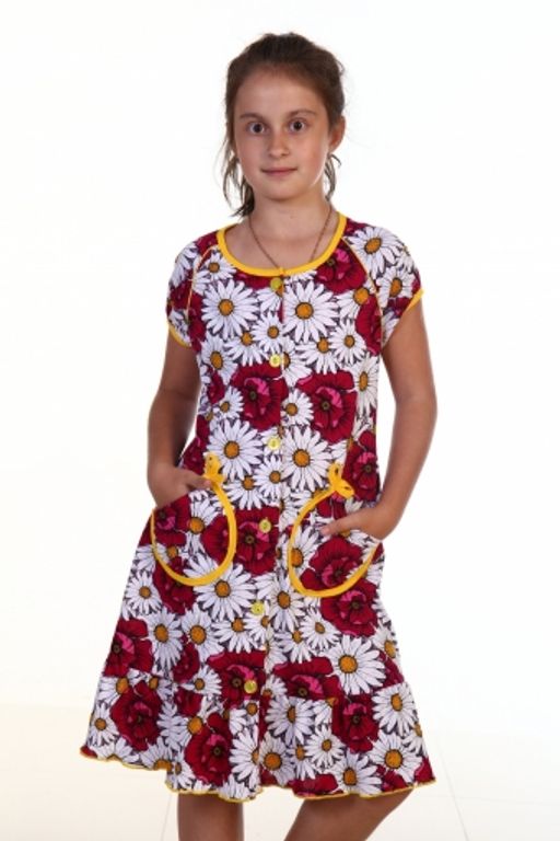 Халат подр. Доченька (Цветы) - Итос-плюс фото 2