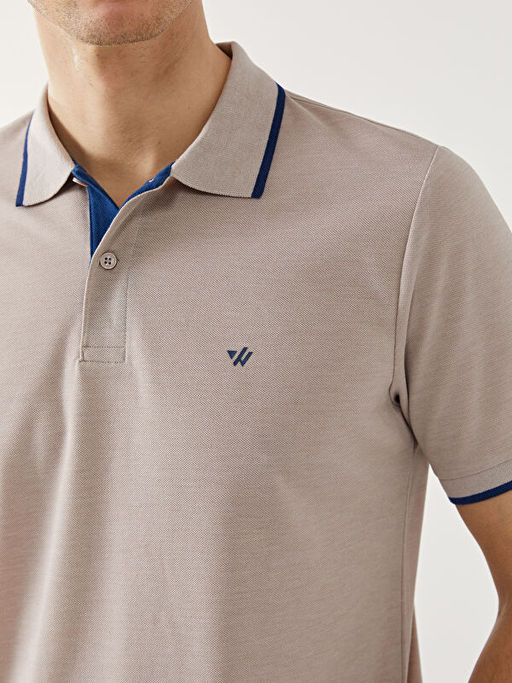 Polo Yaka D?z Pike Erkek Ti??rt