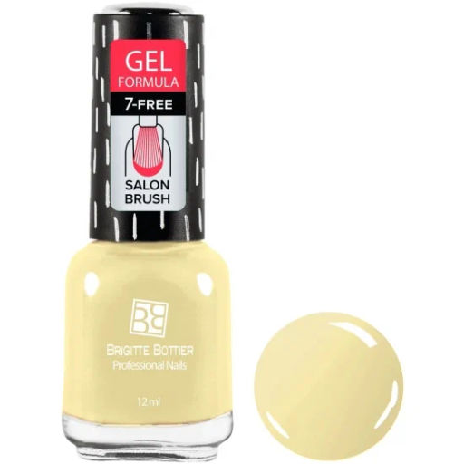 Brigitte Bottier Лак д/ногтей GEL FORMULA тон 85 лимонный пирог 12мл BB-GF85