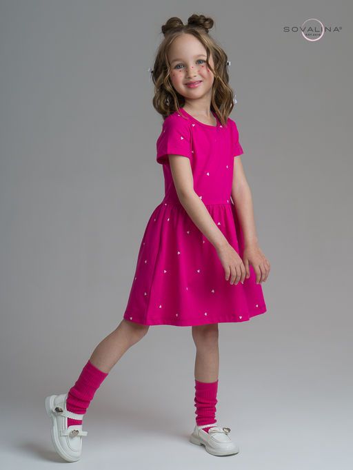 Платье Лето сердечки барби - Sovalina фото 24