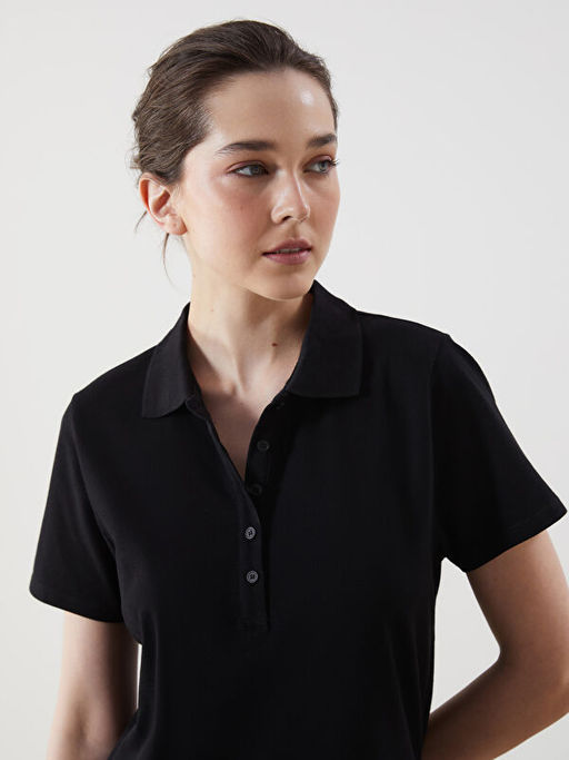 Polo Yaka Pike Elbise