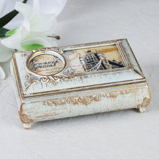 Шкатулка музыкальная / 63310E /уп 36/пластик - Галеонтрейд фото 4