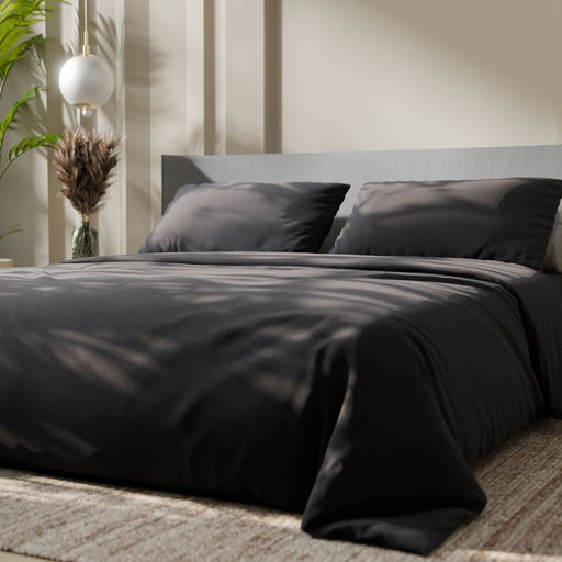 Постельное бельё Этель Дуэт Серая гавань 143х215-2 шт, 220х240, 50х70-2 шт, 100% хлопок, бязь 125 г/м2  фото 5