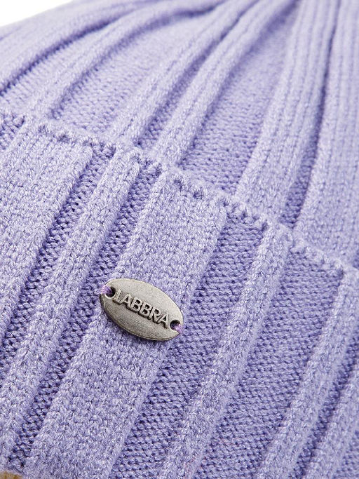 Шапка жен. каш+шерсть+виск LB-N88043 lavender - Labbra фото 7