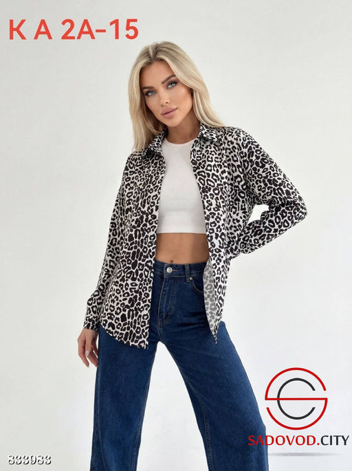 Женские рубашка с принтом