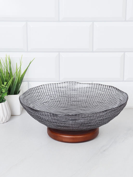 Салатник 24,5 см / KT371 /уп 12/ на подставке - Галеонтрейд фото 2