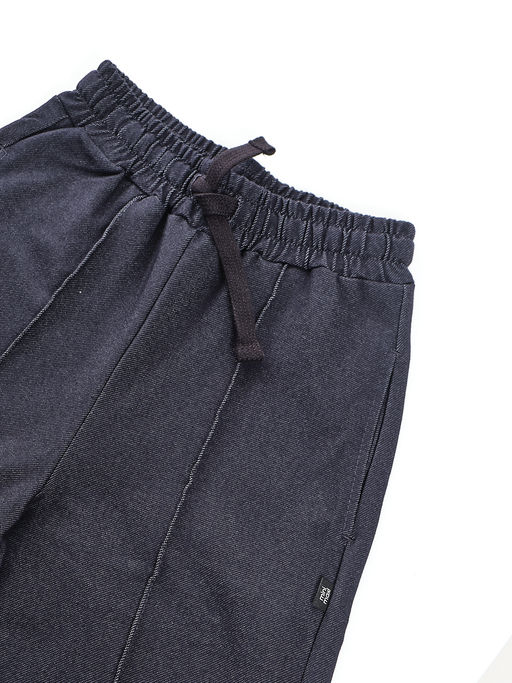 Брюки со стрелками для девочки подросткам 22-2012 синий джинс - Mini maxi фото 7