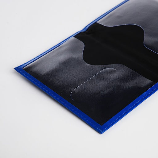 Обложка для паспорта, цвет синий - Simaland фото 5