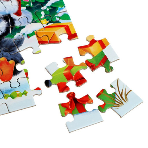 Пазл «Пушистый Новый год», 54 элемента - Puzzle time фото 4