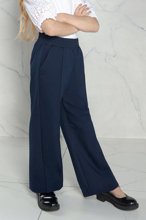 Брюки школьные Blue Premium