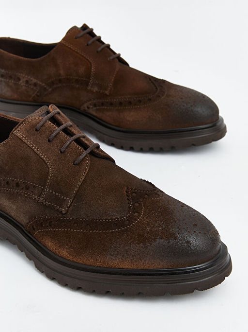 Deri G?r?n?ml? Erkek Klasik Ayakkab?