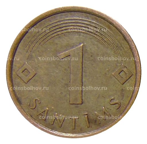 1 сантим 2007 года Латвия