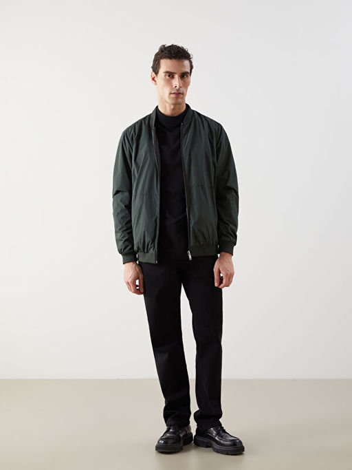 Standart Kal?p Uzun Kollu Erkek Ceket