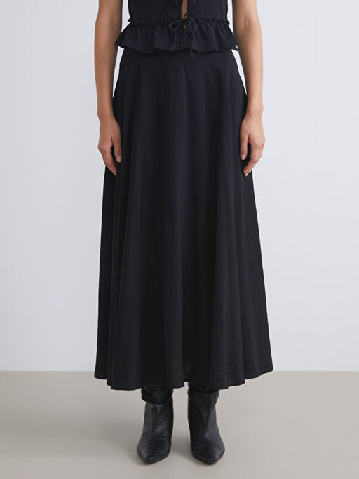 Beli Fermuarl? Pileli Etek