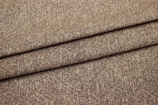 Рогожка Мелкая рябь цв.коричнево-бежевый, ш.1.5м, хлопок-100%, 165гр/м.кв - Купава фото 2