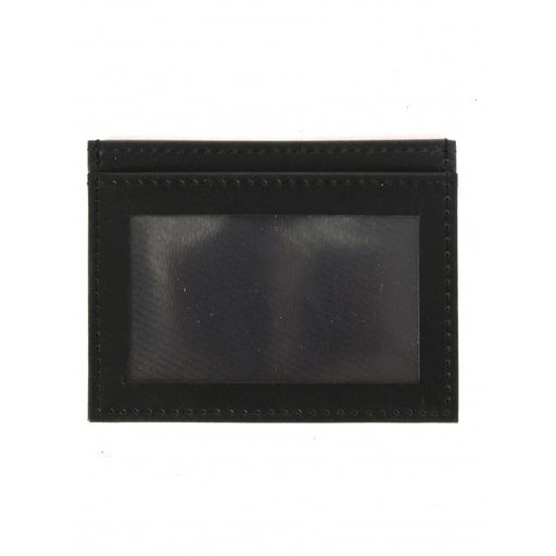 Обложка пропуск/карточка/проездной Croco-В-223 натуральная кожа черный пулл-ап (254) 264648  фото 2