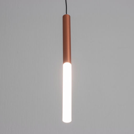 Светильник «Лукас софт» LED 5 Вт 4000К матовая медь 2×2×30-130 см