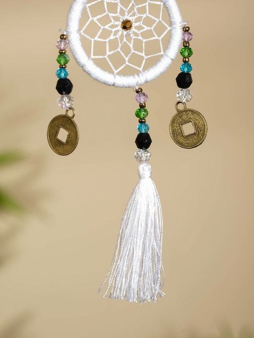 Брелок «Ловец снов», 4×15 см, белый