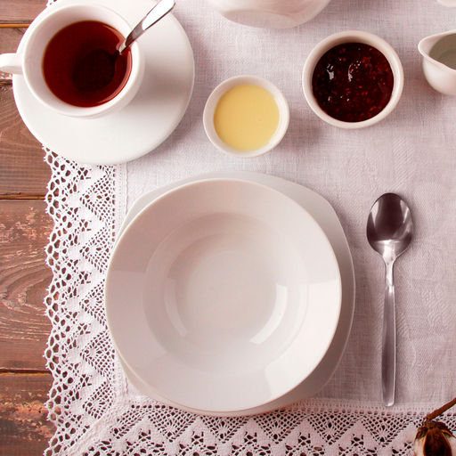 Ф_Тарелка глубокая 8" без бортов, "Collage", 200 мм (FK690), арт. фк690