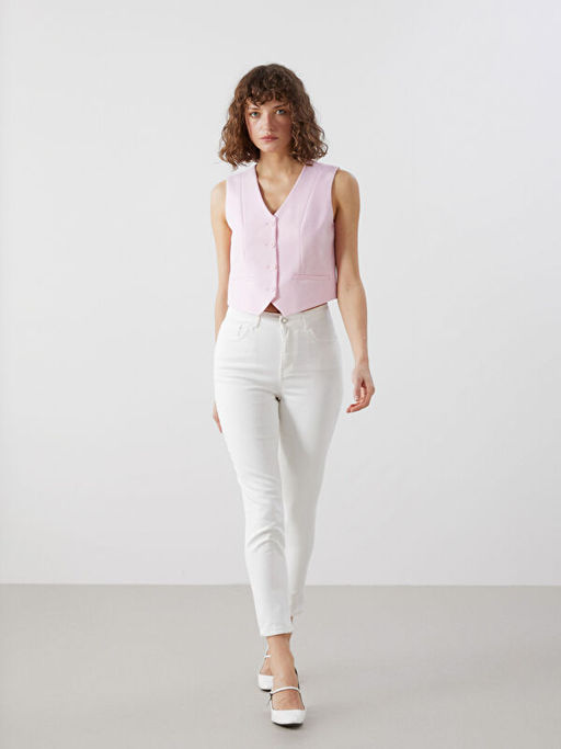 Slim Fit Kad?n Jean Pantolon