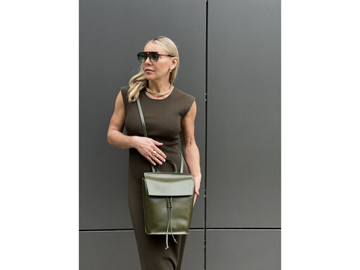 Рюкзак женский Lanotti YN215/зеленый