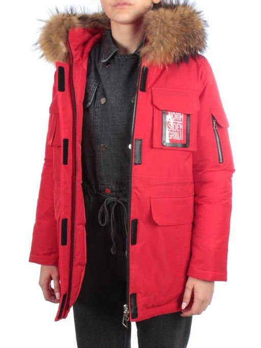 8097 RED Куртка зимняя женская JARIUS (200 гр. холлофайбера) - Fashion фото 7