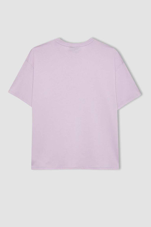 DeFactoFit Футболка Oversize с круглым вырезом и короткими рукавами NBA Wordmark  фото 9