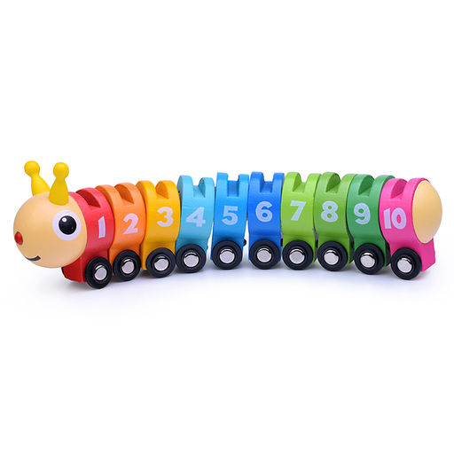 Игра развивающая Умная гусеничка в коробке - Щепочка фото 4