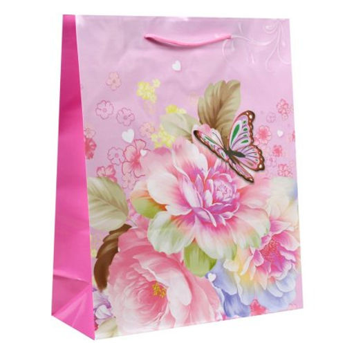 Цена за 12 шт. Пакет подарочный 26х32х10 / 152-2 /уп 12/720/ микс - Галеонтрейд фото 4