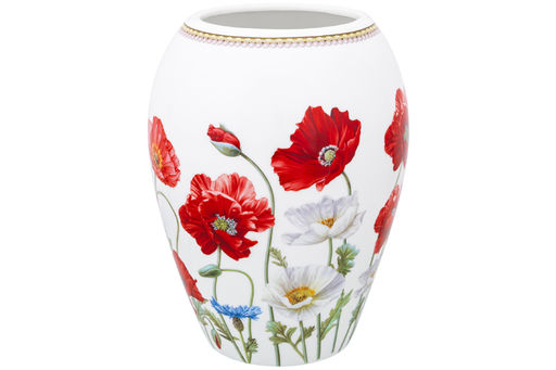 Ваза 2,25 л 15*15*19,5 см Маки NEW BONE CHINA - Elan gallery фото 5