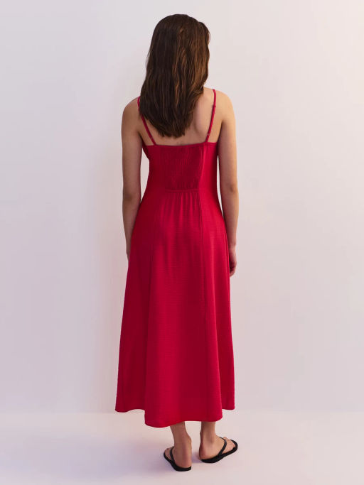 Платье из вискозы на тонких бретелях ZR2607022902-91 / Zarina  фото 6