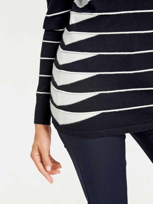 Пуловер, синий - Ashley brooke фото 5