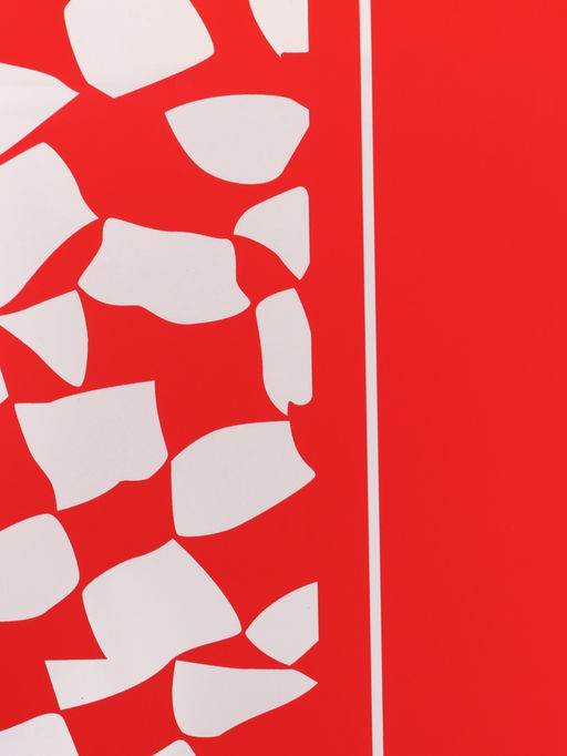 Цена за 20 шт. Пленка флористическая для цветов, красная, 57×57 см