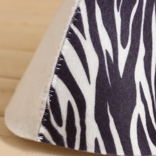 Шапка для бани Зебра принт - Добропаровъ фото 3