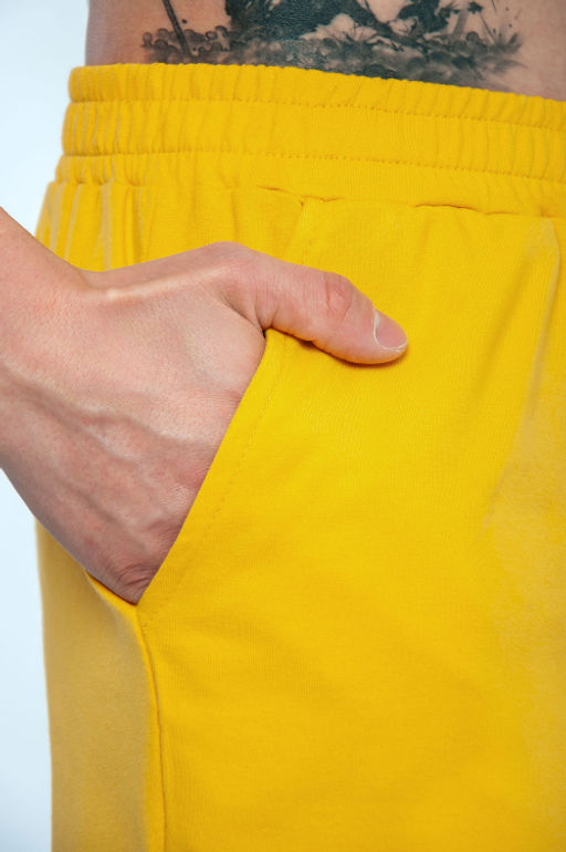 Арт. 63611 Комплект с шортами мужской 48-56 (5 шт) Цвет:горчичный - Идеал фото 7