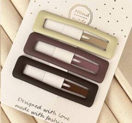 Заколка для волос 3 штуки / NSAF-49 /уп 30/