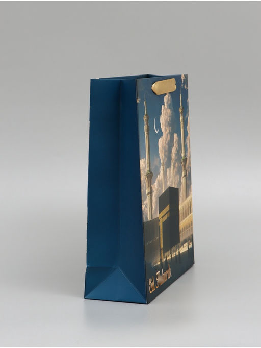 Цена за 2 шт. Пакет подарочный, упаковка «Рамадан», M, 25.5 × 30 × 9 см