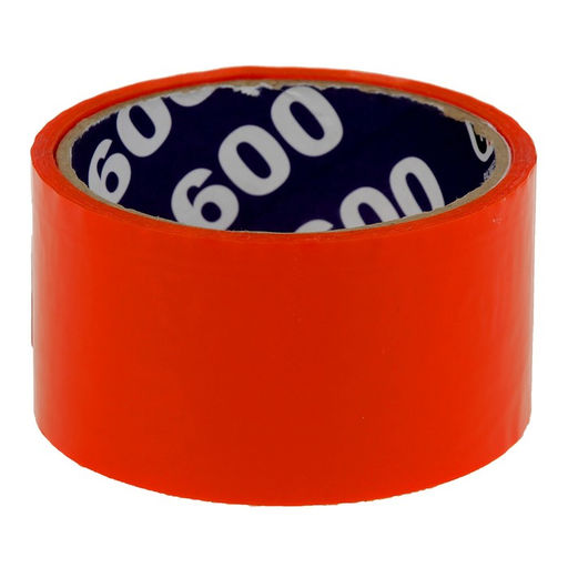 Клейкая лента упаковочная 48 мм × 24 м, 45 мкм UNIBOB (оранжевая)