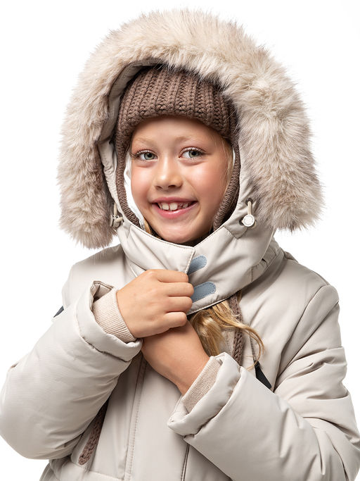 ПАРКА 5з3824 беж - Nikastyle фото 6